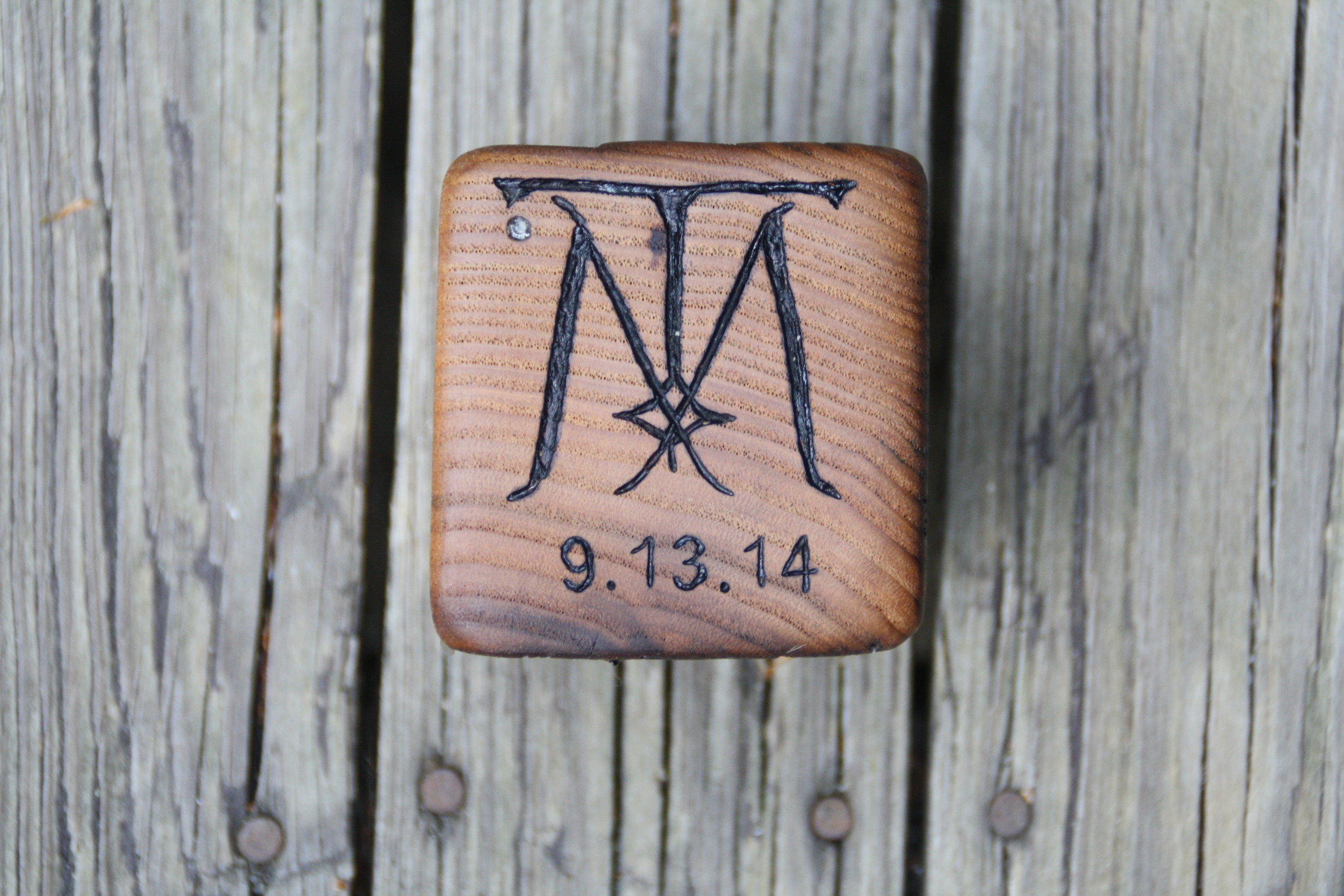 Personalized Ring Box