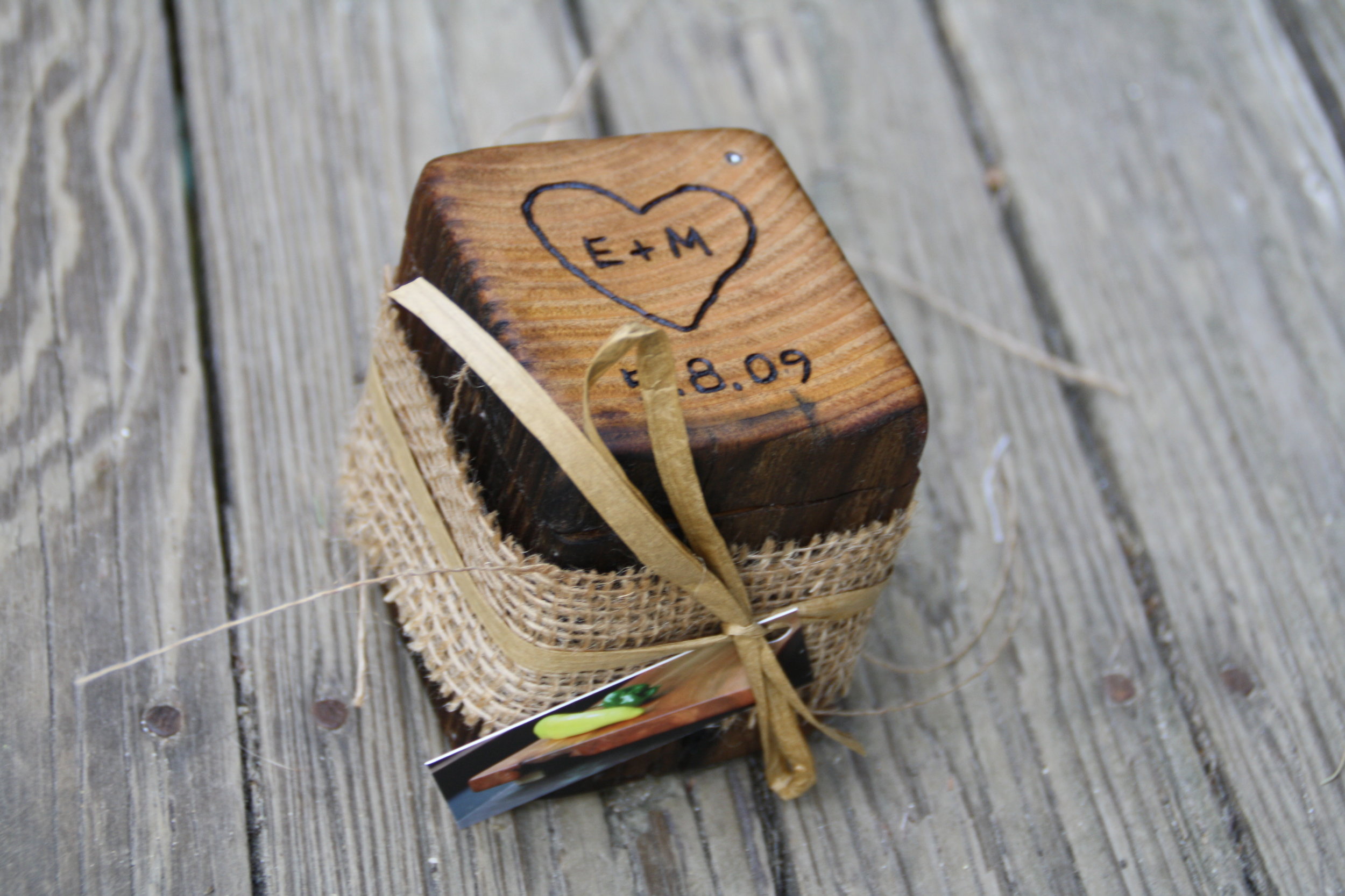 Personalized Ring Box