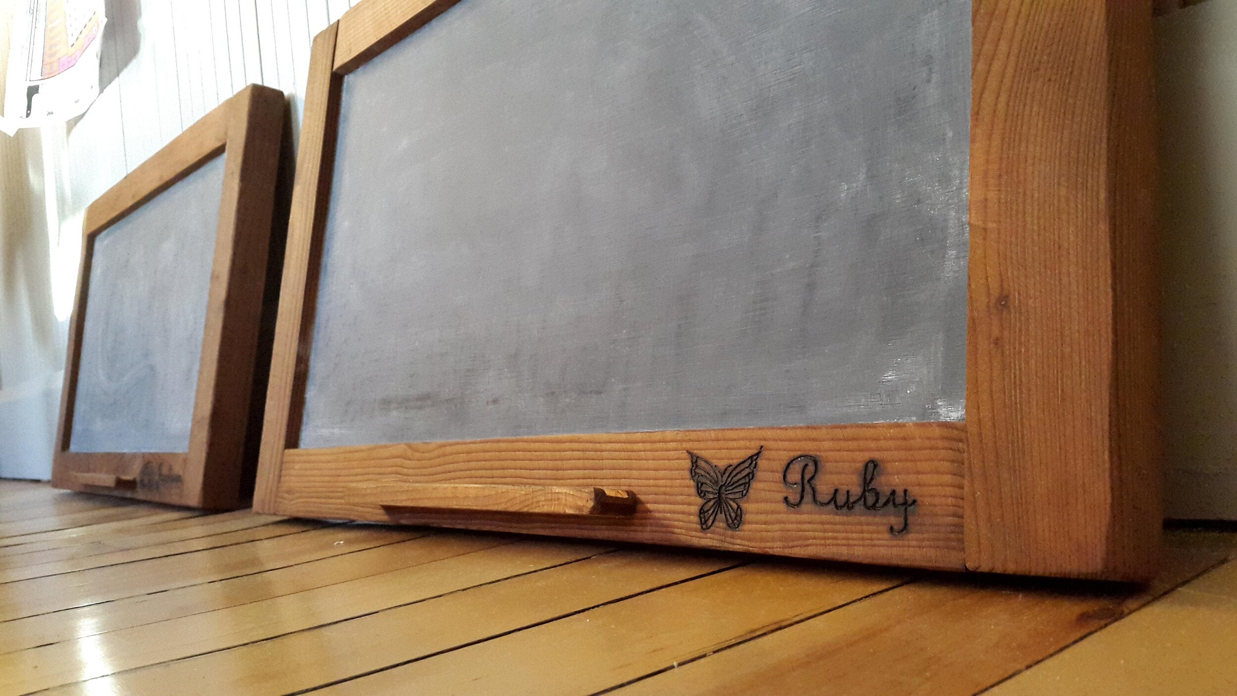 20x24 Rustic Reclaimed Barn Wood Framed Barnwood Chalk Chalkboard Black Board 