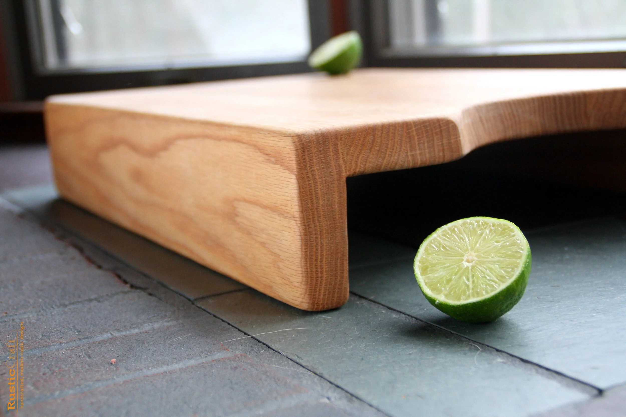 Large Wood Cutting Board Raised Modern AgrarianWood Cutting Board