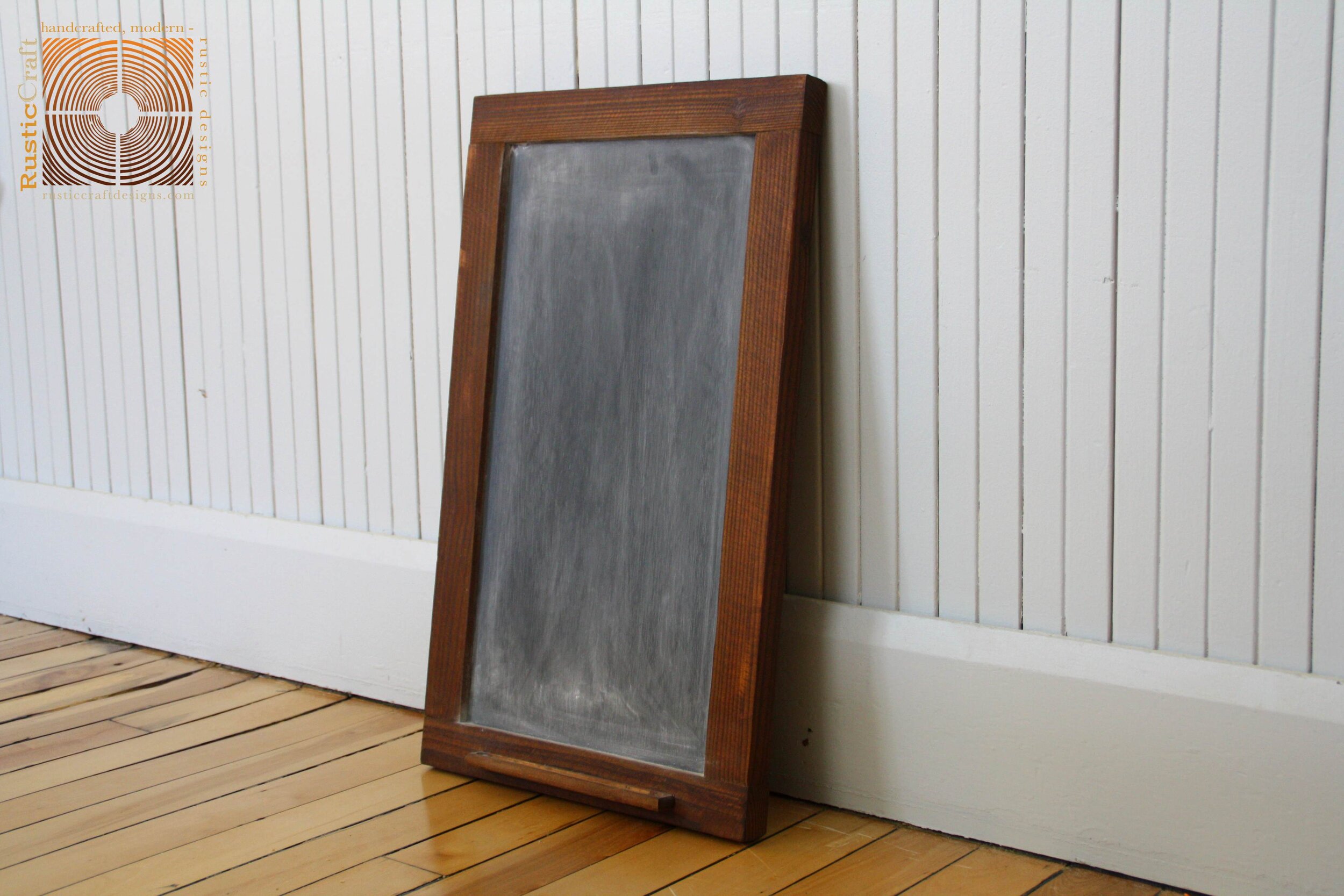 Large Vertical Tray Chalkboard 