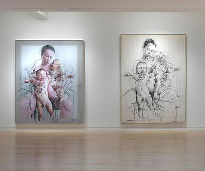 Jenny Saville at the Gagosian Installation view 2011