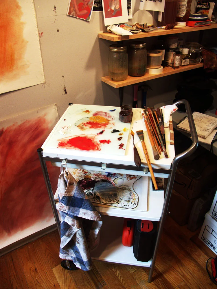 New Painting Cart