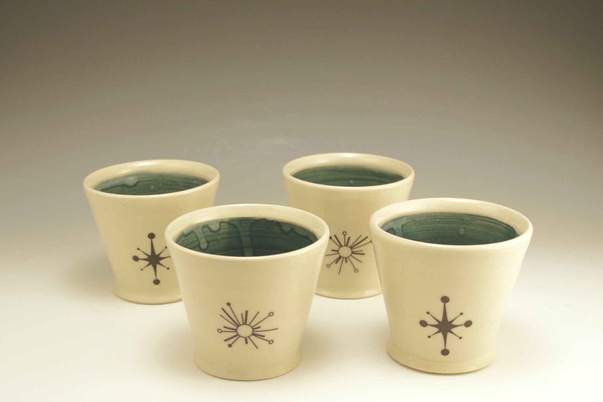 Four-star whisky cups