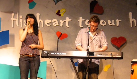Singing at SQLD Big Camp.
