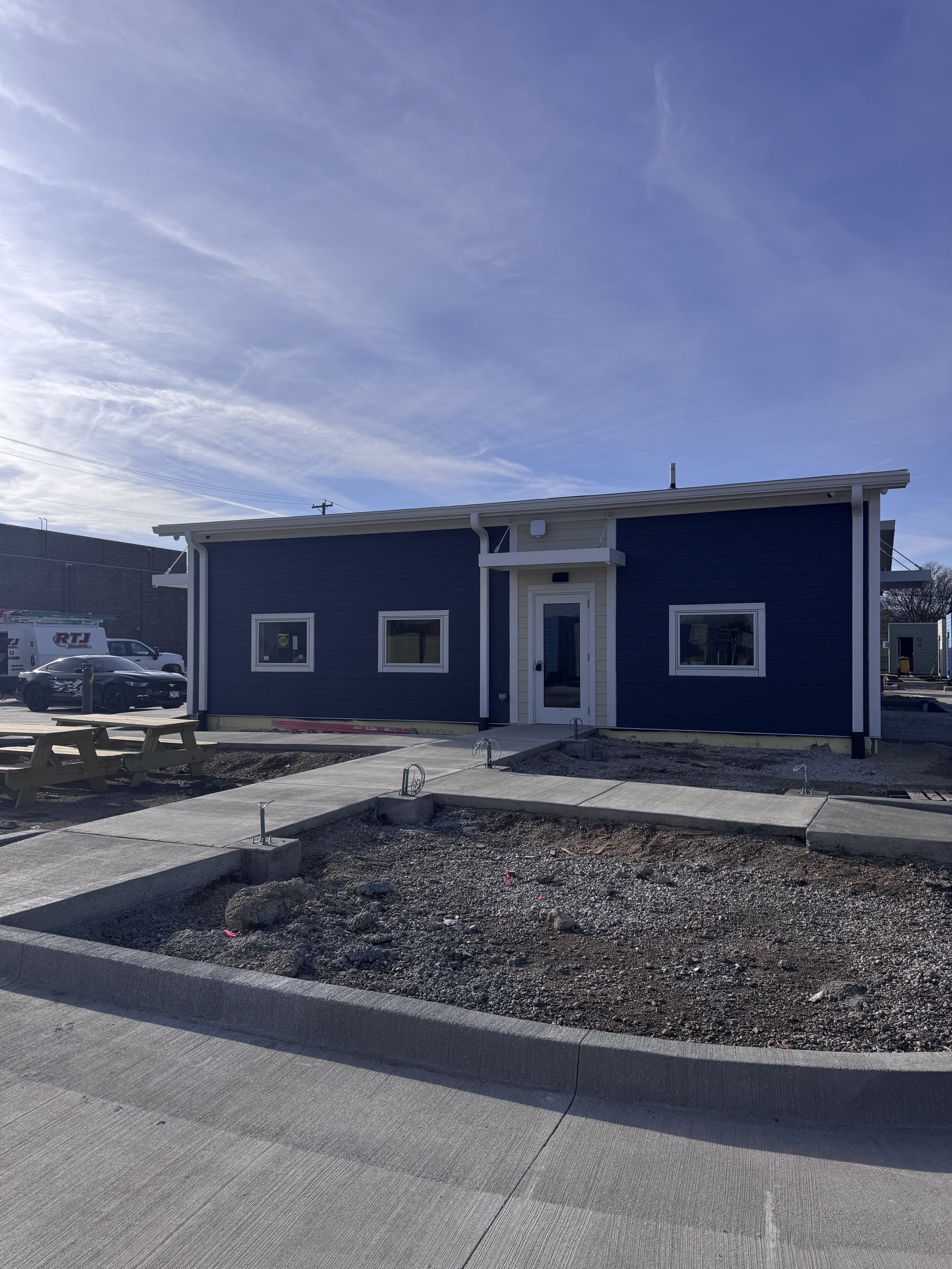 East Side of Clubhouse