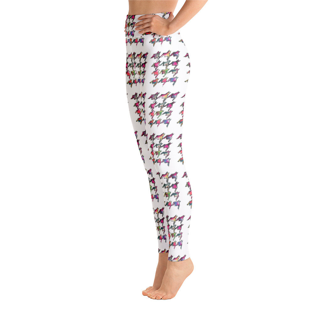 Houndstooth Yoga Pants