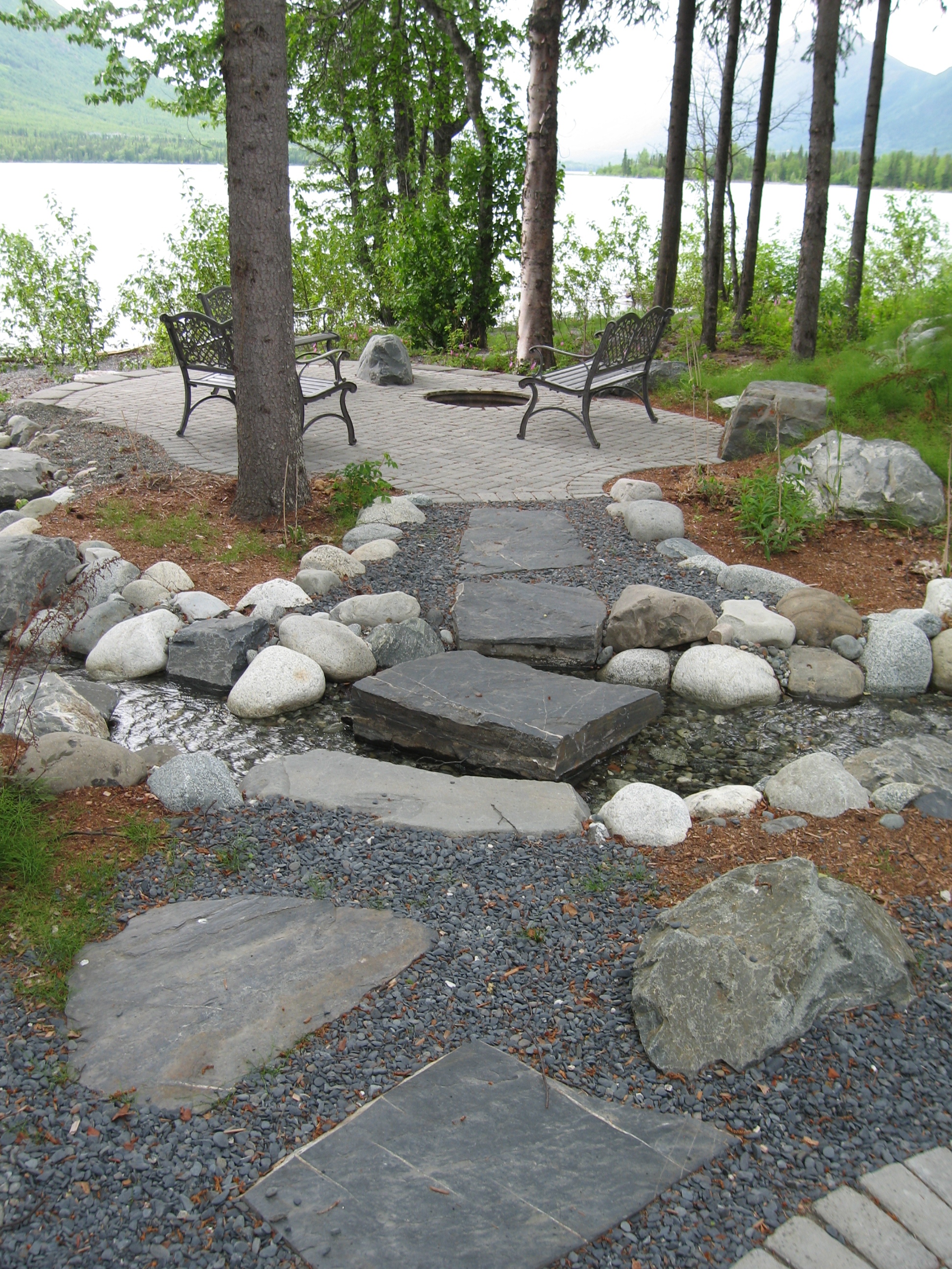 hardscape cost per square foot on Patios Pathways Stairs Landscape Design Construction Anchorage Ak Green Acres Landscaping