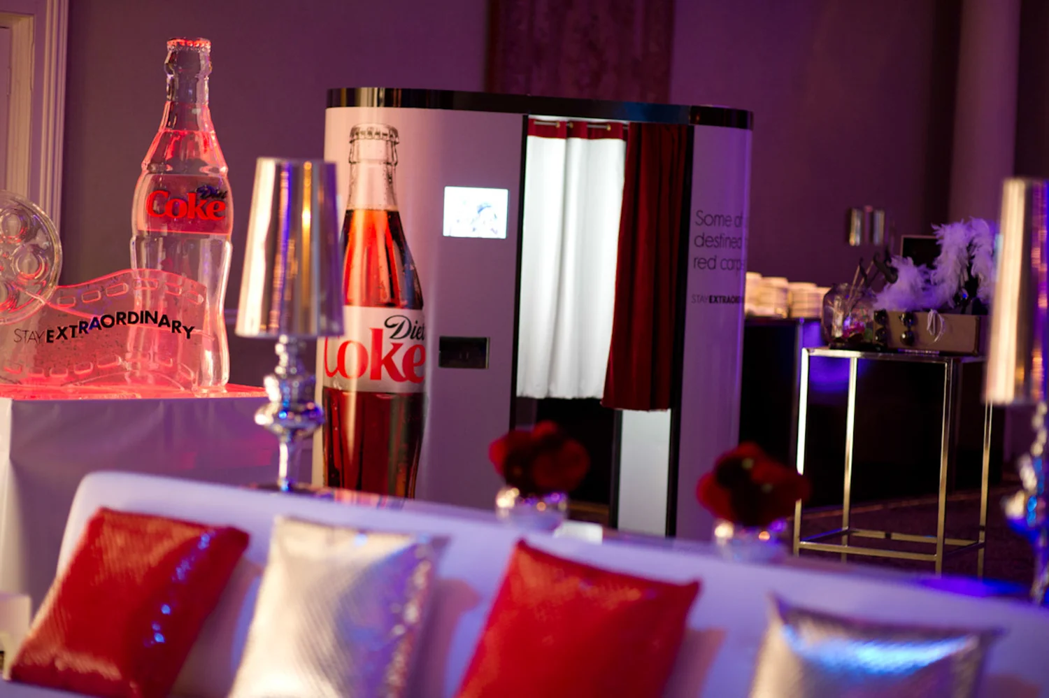 Coca~Cola Photo Booth Rental Branding
