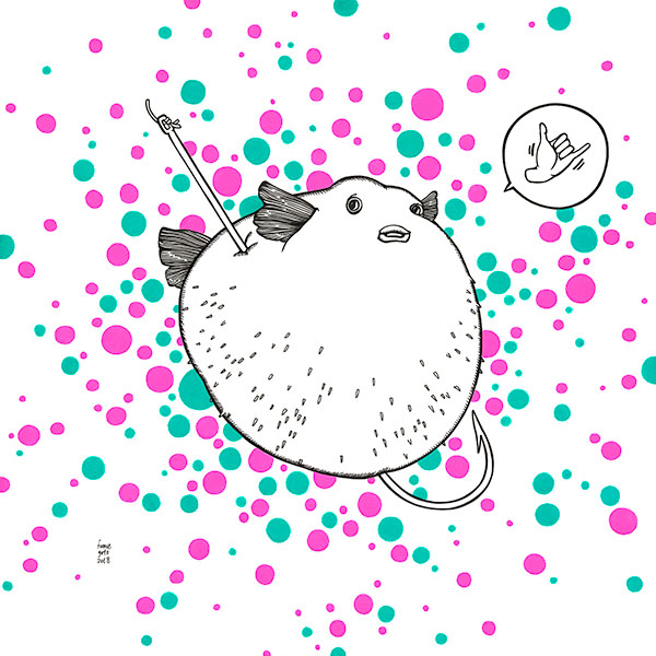 Fugu Love Shaka (Blowfish)