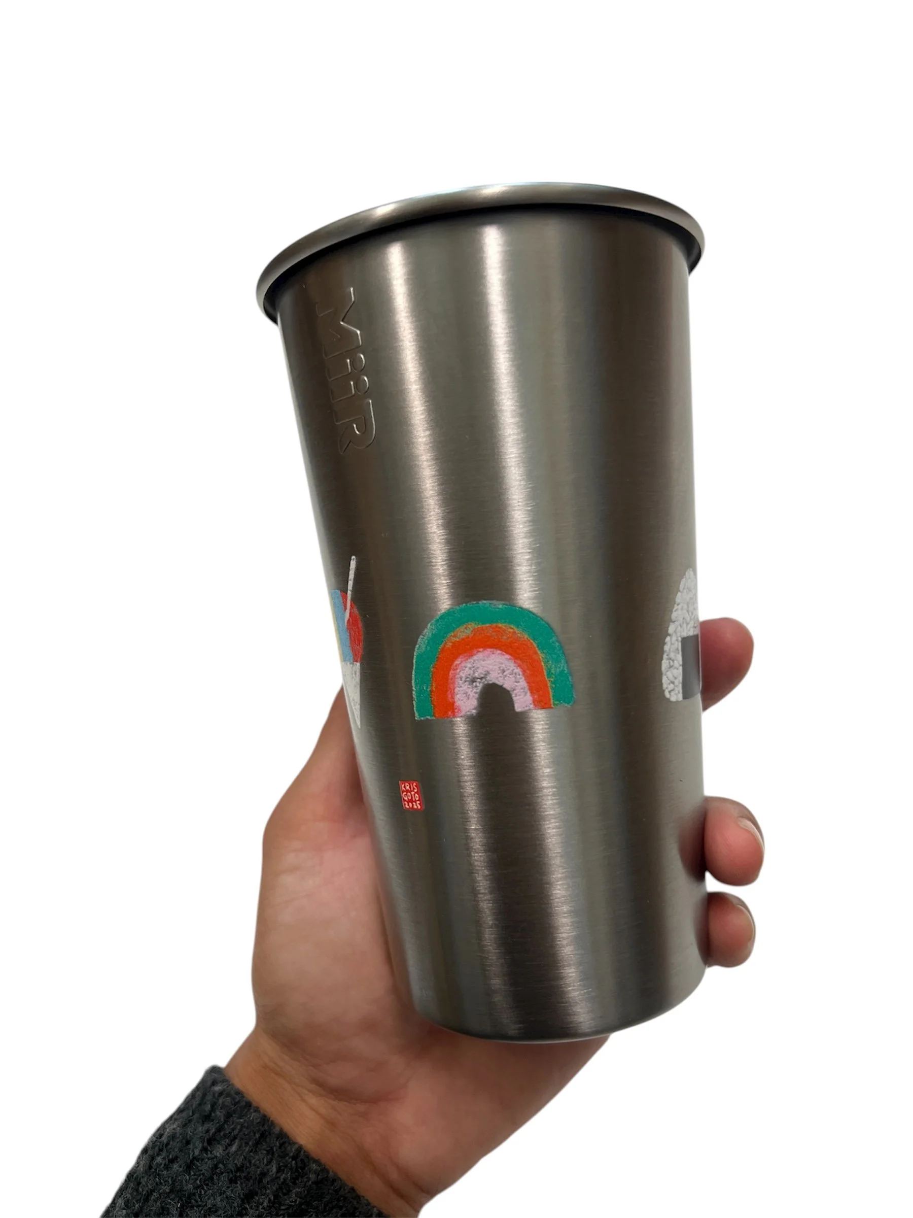 Kris Goto x MiiR 16oz Stainless Steel Cup – Hawai‘i Art for Everyday Living