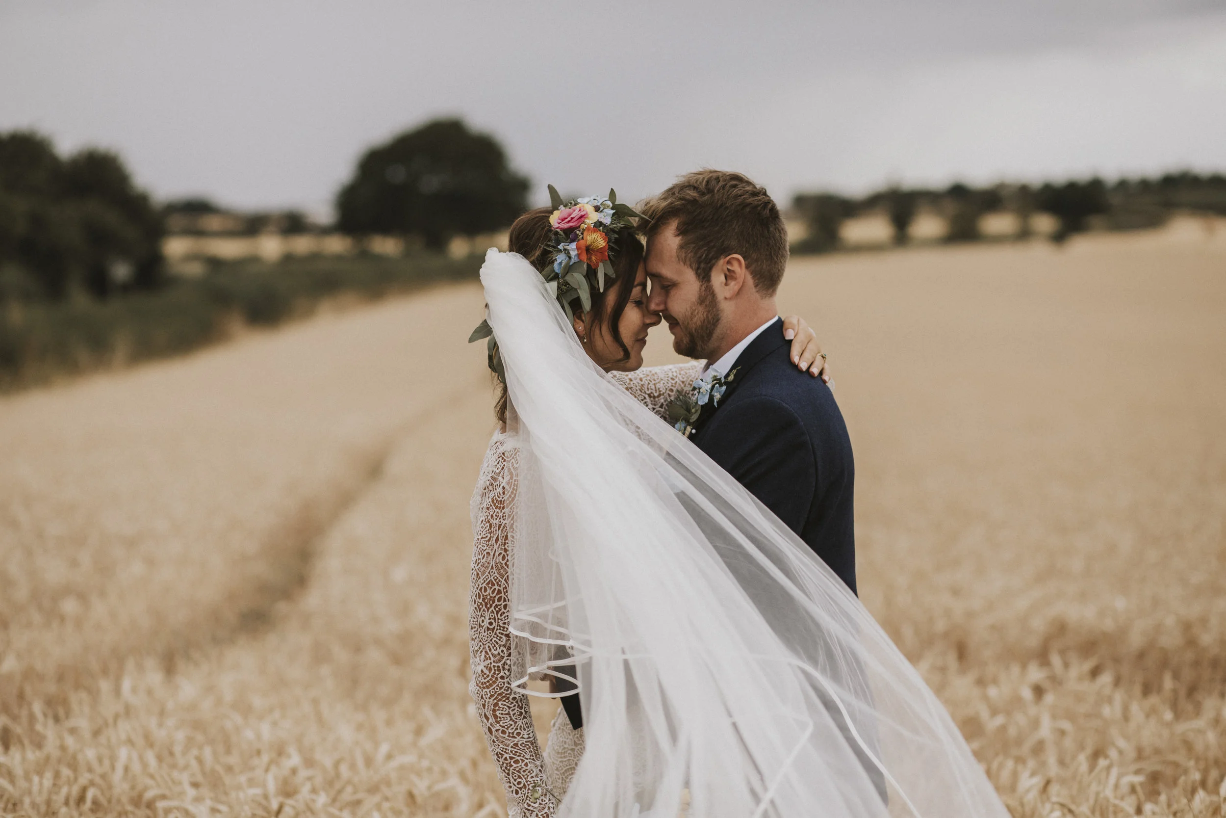 Emily + Danny/ Beautiful bohemian wedding at Alveston Pastures Farm