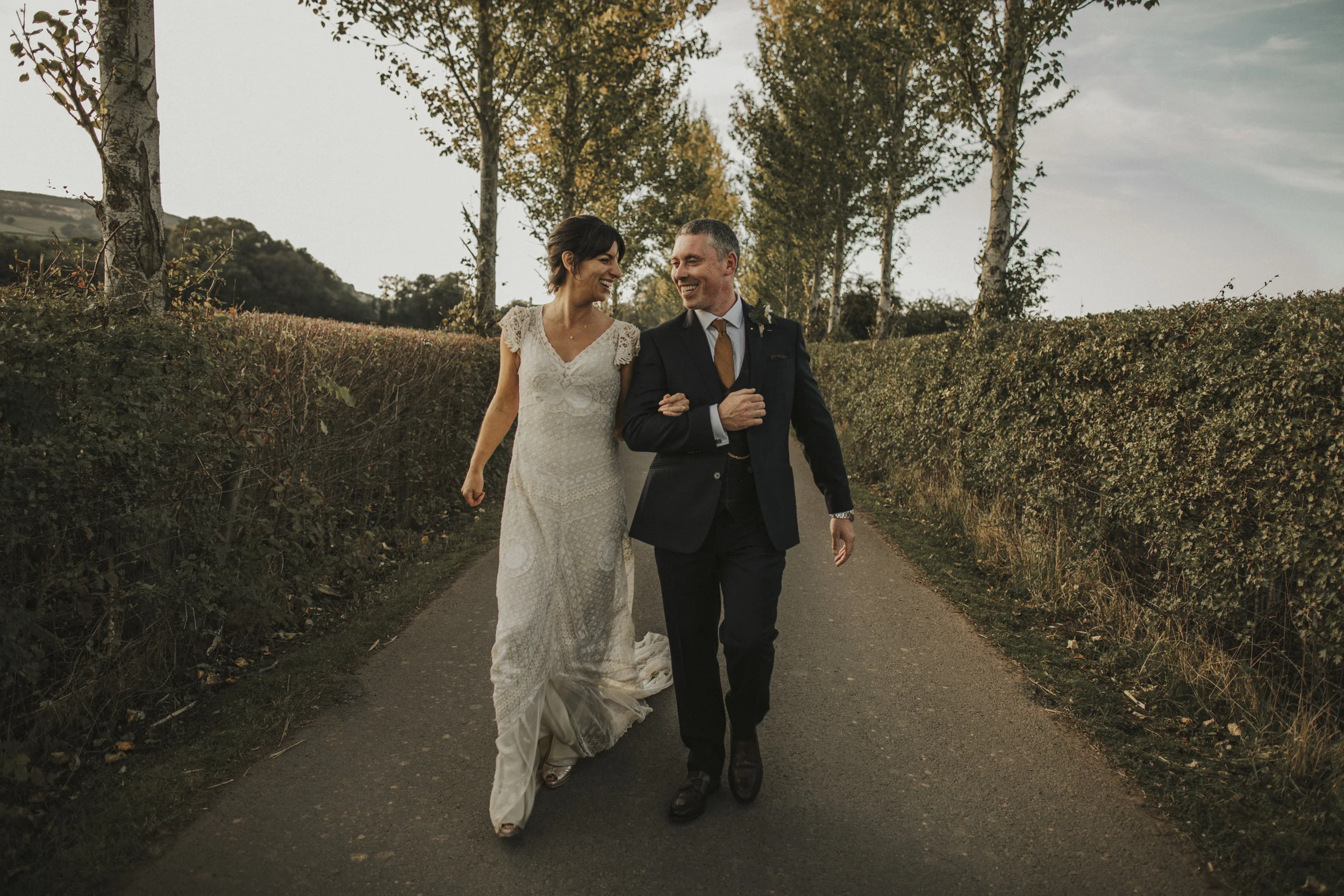 Tamsin + Ben/ Beautiful Gilestone Farmhouse wedding in Wales