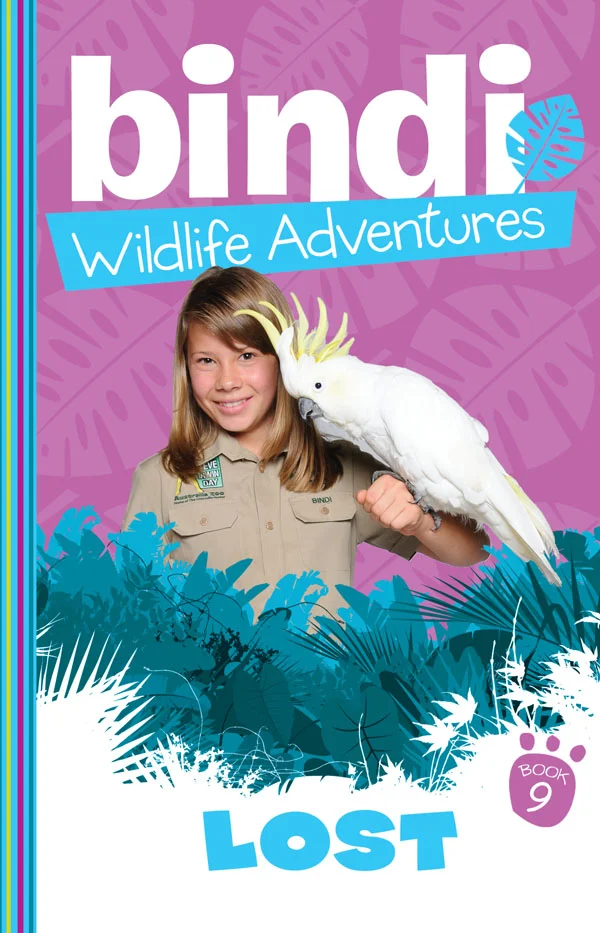 Bindi Wildlife Adventures 9: Lost! When a German tourist goes missing in the outback, volunteers are called in to help search Kakadu National Park. Bindi and her Aboriginal friend DJ decide to take a different route when they spot a sulphur-crested cockatoo that seems to want to show them something. The cocky leads them to the grateful tourist but the cockatoo seems to have disappeared. And they need it to help find their way back . . .