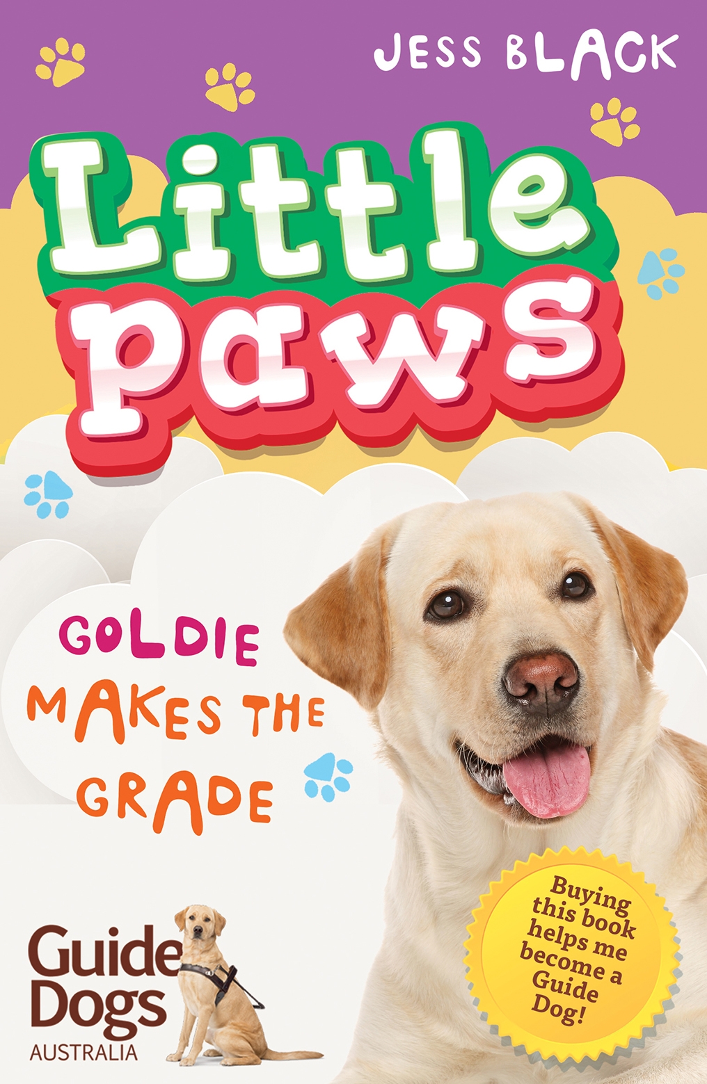 Guide Dog puppy Goldie has been with the Agresta family since she was eight weeks old. Now she’s nearly fourteen months and it’s almost time for her to leave and begin her final Guide Dog training. Abby is so proud of Goldie and is determined to make the most of the time they have left together. But when some cupcakes that Abby’s mum has made for the school charity day go missing, it looks like Goldie is the most likely culprit! Can Abby clear Goldie’s good name?