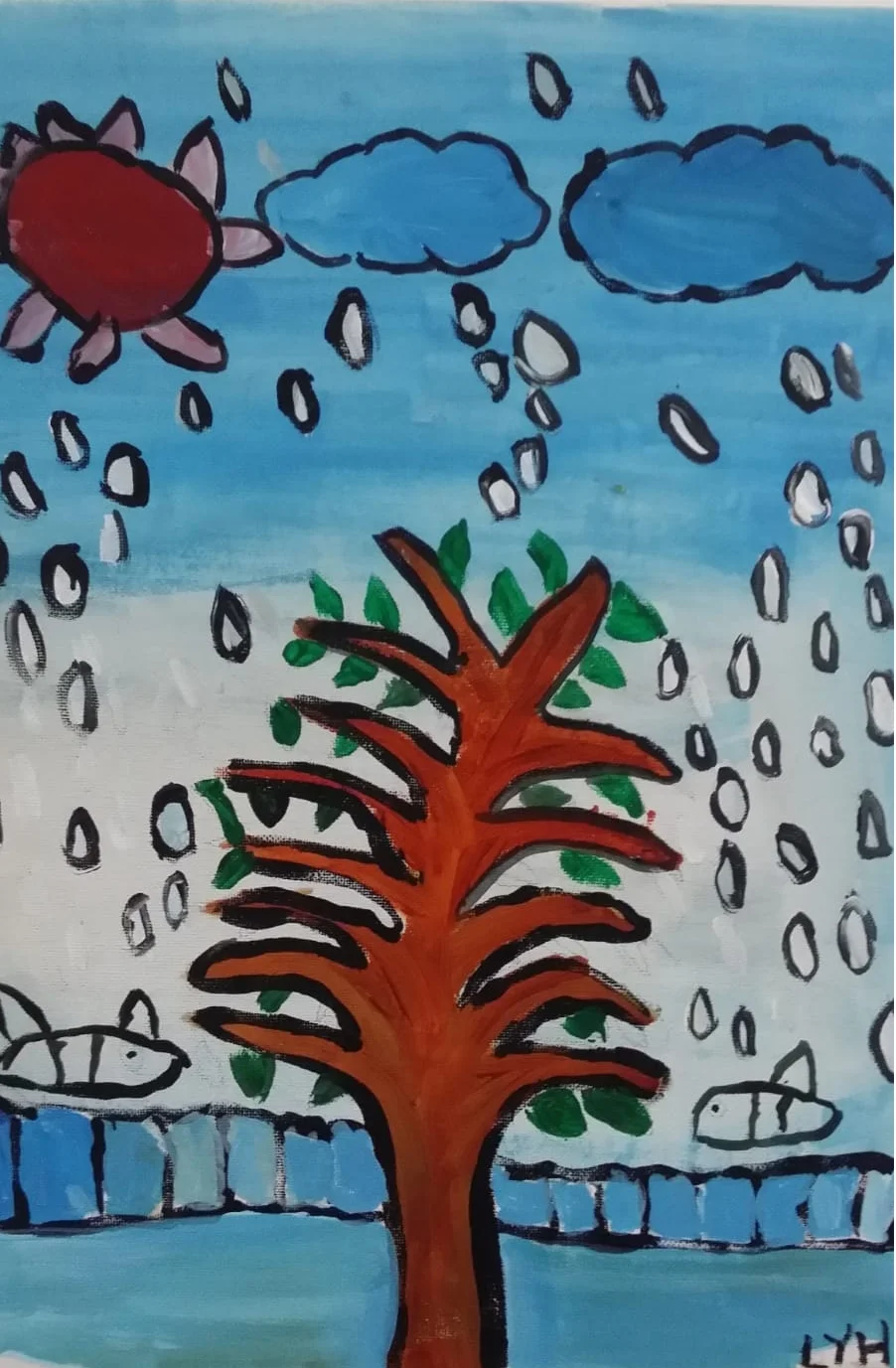 One of Sherman’s art piece.