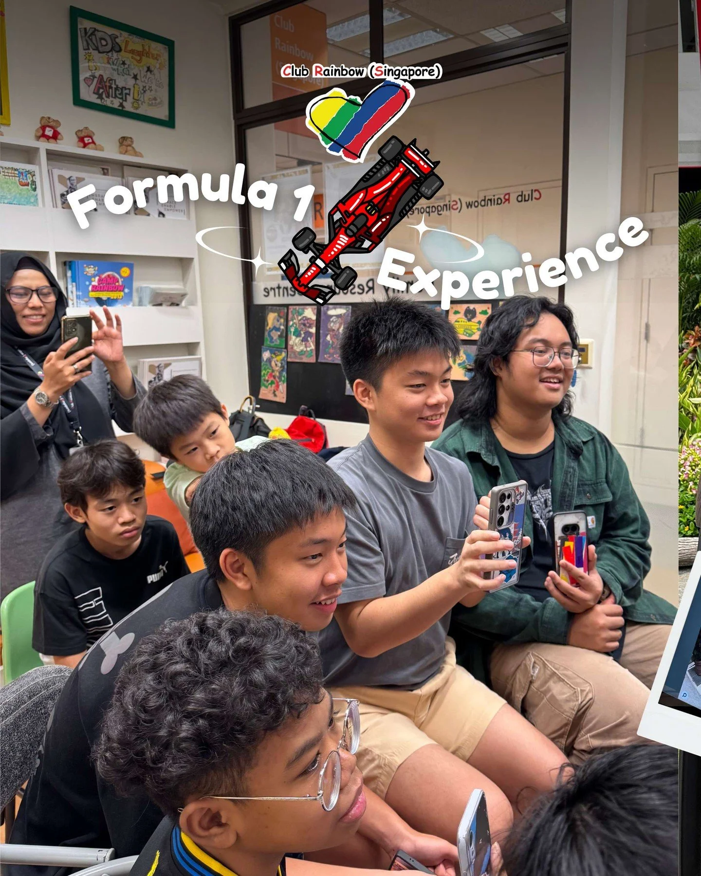 🏁✨ It&rsquo;s not every day you get to meet your heroes &mdash; but for our children, that dream came true.
 
As part of a @f1 initiative to promote inclusivity during the Formula 1 Singapore Grand Prix 2025, our children had the incredible opportun