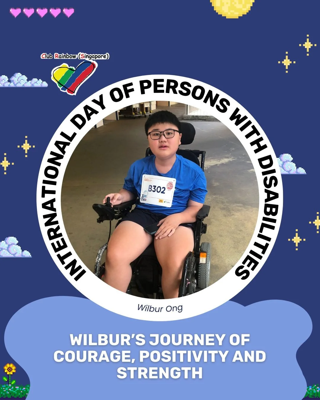 💙 This International Day of Persons with Disabilities, we honour the strength, courage, and resilience of children who continue to rise above challenges with hope and determination. ✨

Meet Wilbur, a cheerful New Year&rsquo;s baby whose journey has 