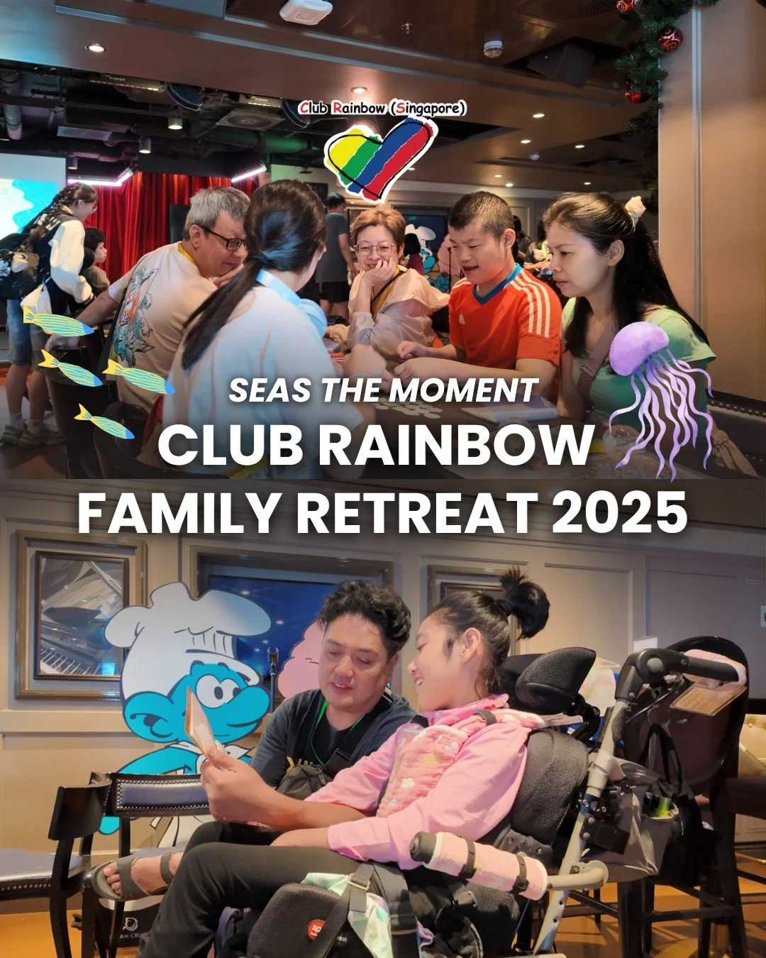 🌟🚢 Club Rainbow Family Retreat 2025 &ndash; A Voyage to Remember! 🌈💛

What an incredible time we had aboard our signature Club Rainbow Family Retreat 2025 as our children and families &ldquo;Seas The Moment&rdquo;! Packed with exciting activities