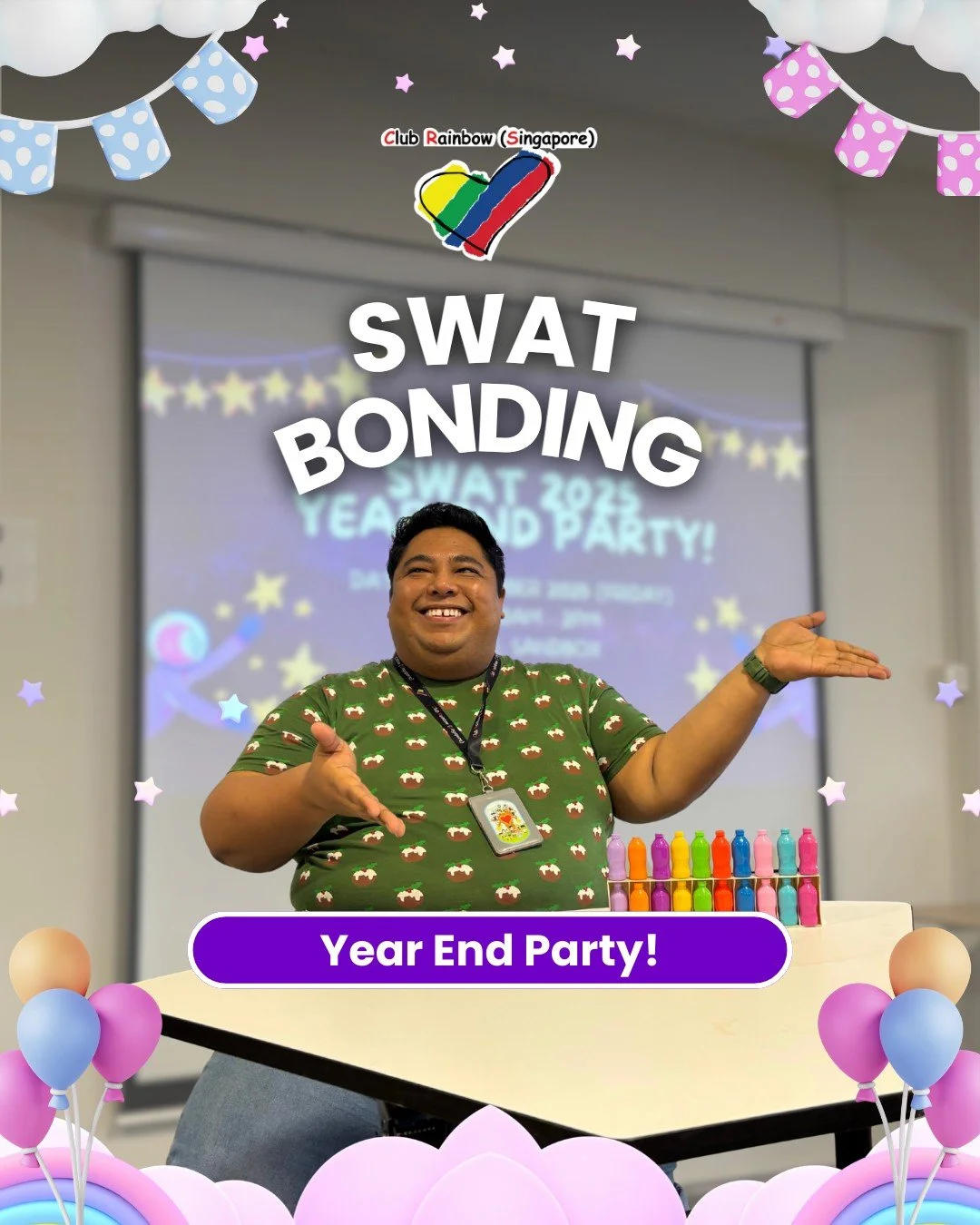 🎉✨ SWAT Bonding Year End Party &mdash; Let the Games Begin! 🎯🎪

What better way to wrap up the year than with laughter, friendly competition, and plenty of team spirit? Our staff came together for a fun-filled Year End Party packed with exciting c