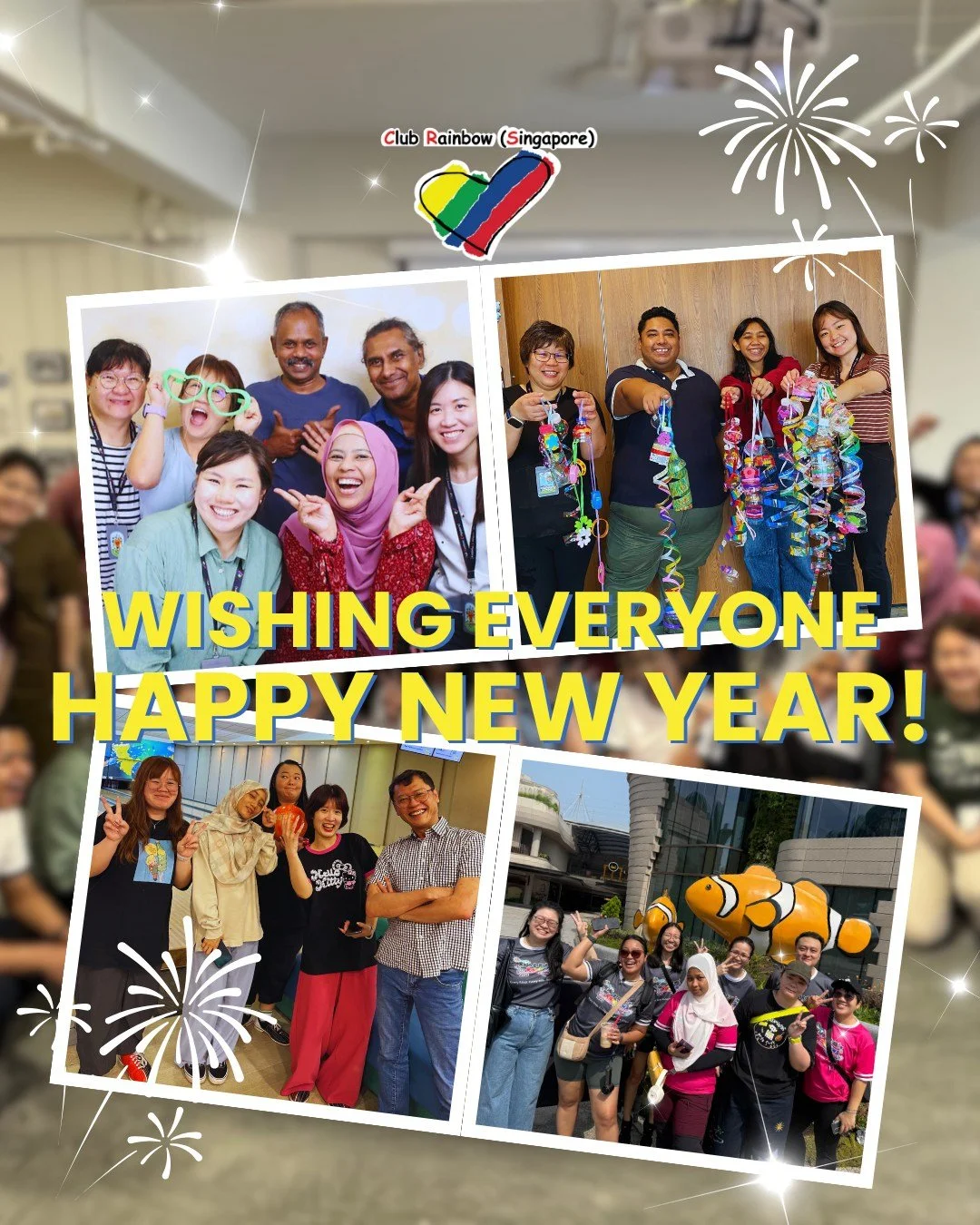 Happy New Year from all of us at Club Rainbow (Singapore)! 🎉🌈

As 2025 comes to a close and 2026 begins, we are reminded that every step forward is made possible by the unwavering support of our community. Thank you for walking alongside us and hel