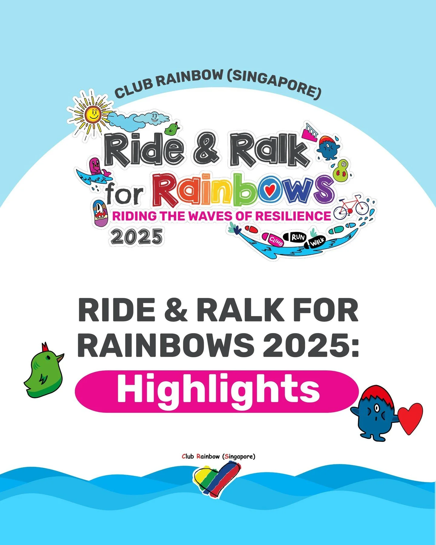🌈🏁 Ride &amp; Ralk For Rainbows 2025 &mdash; What a Journey! 💖

From every step climbed to every kilometre cycled, Ride &amp; Ralk For Rainbows 2025 was powered by heart, determination, and an incredible community that came together for our childr