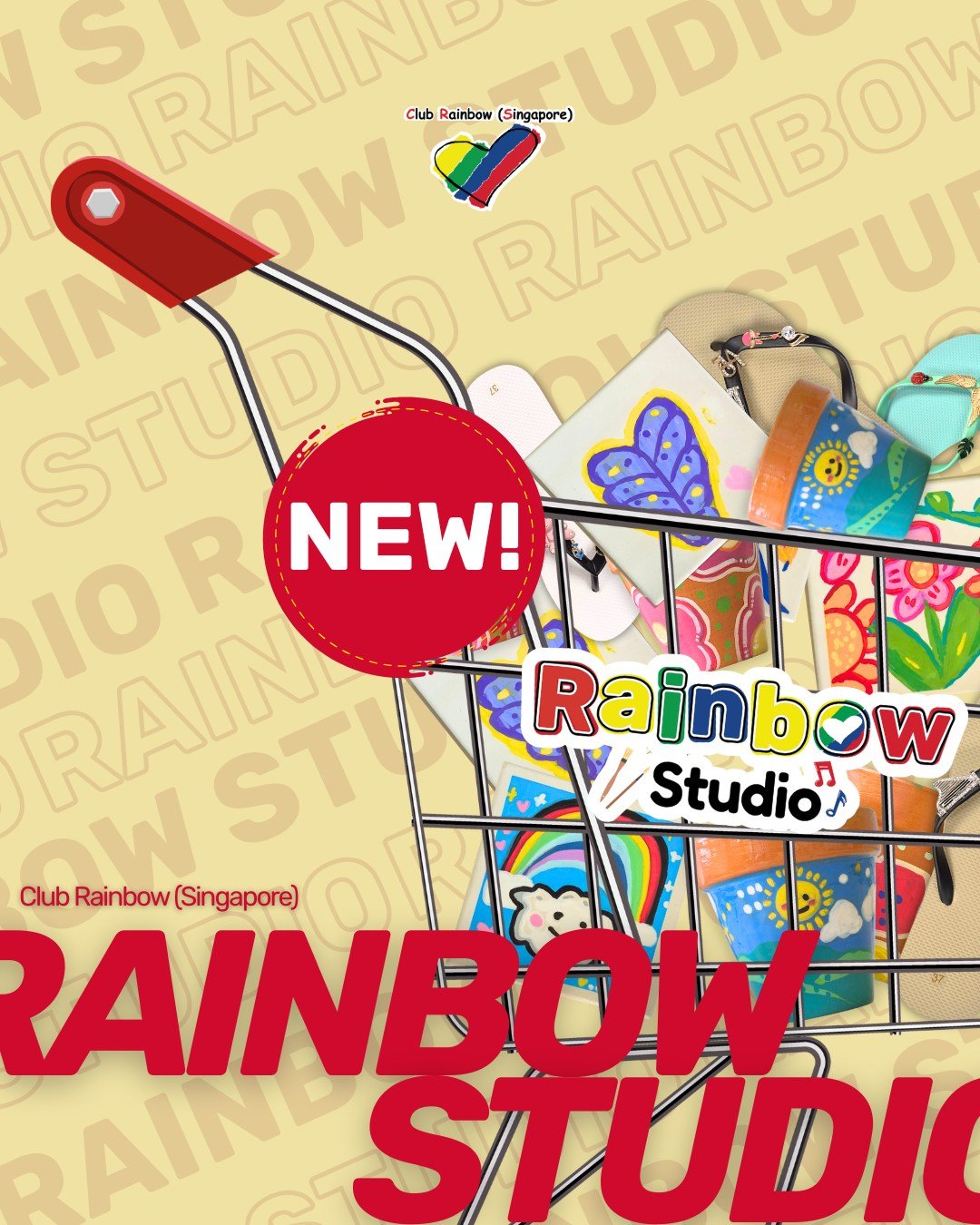 We&rsquo;re excited to launch Rainbow Studio, a brand new initiative under Club Rainbow (Singapore)'s Arts and Vocational Development Programmes! 🌈

Rainbow Studio aims to showcase the creativity of our young artists while providing opportunities fo