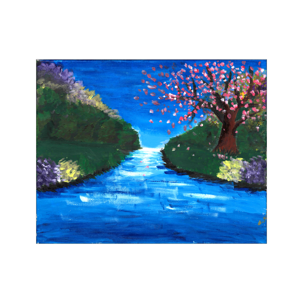 'Where the River Blooms' Artwork