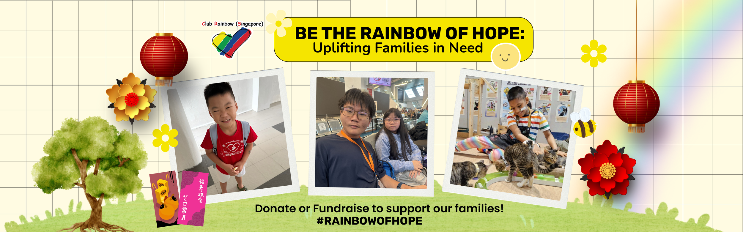 Rainbow of Hope Giving.sg Campaign