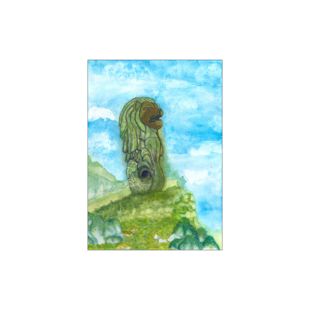 'Guardian of the Lion City' Artwork