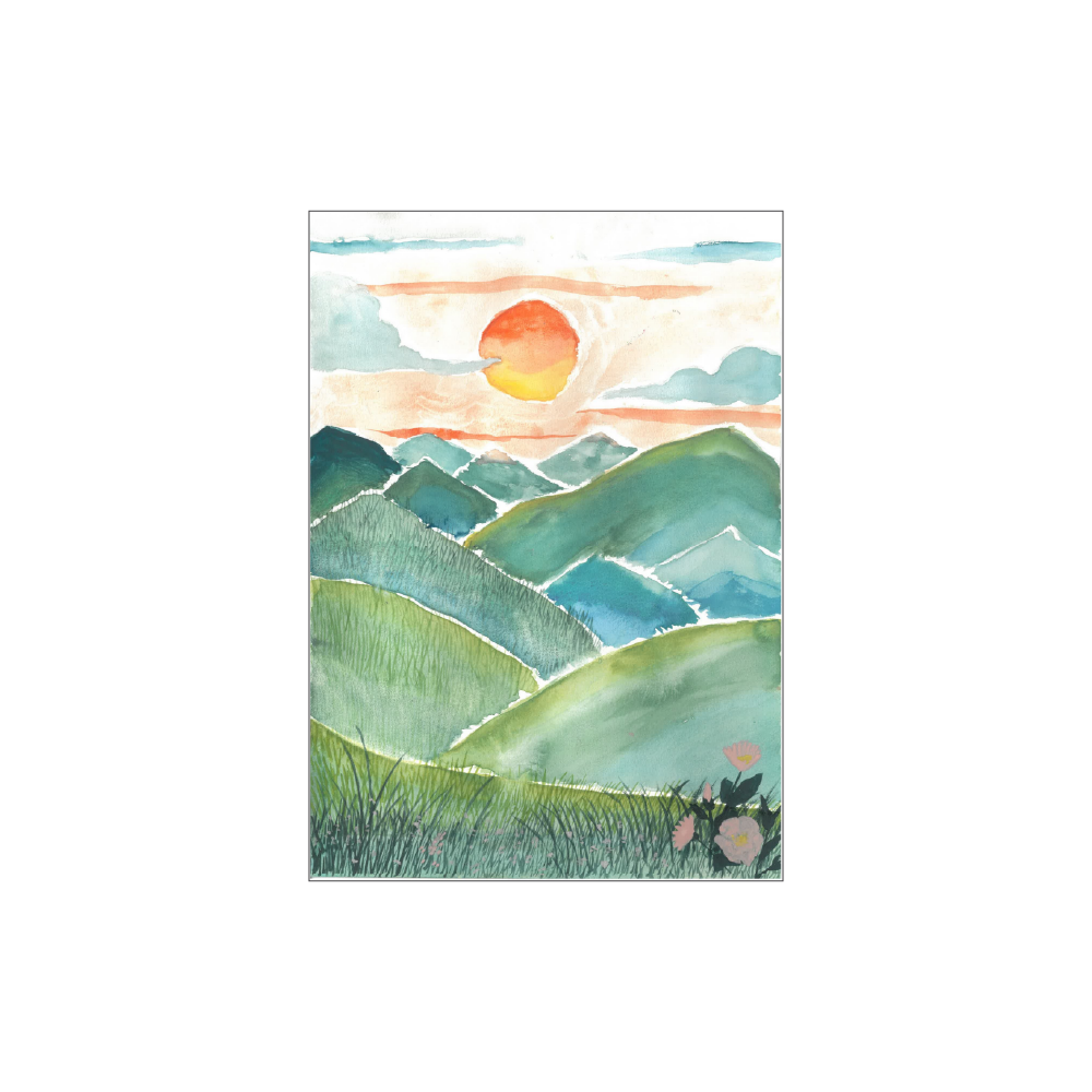 'Dawn Over the Hills' Artwork