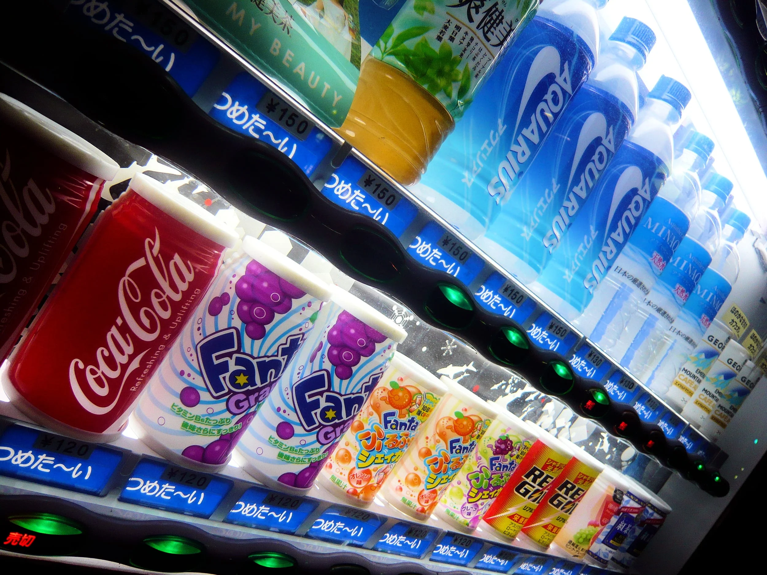 Fancy drinks are so readily available in Japan, it is very easy to drink a lot of them!