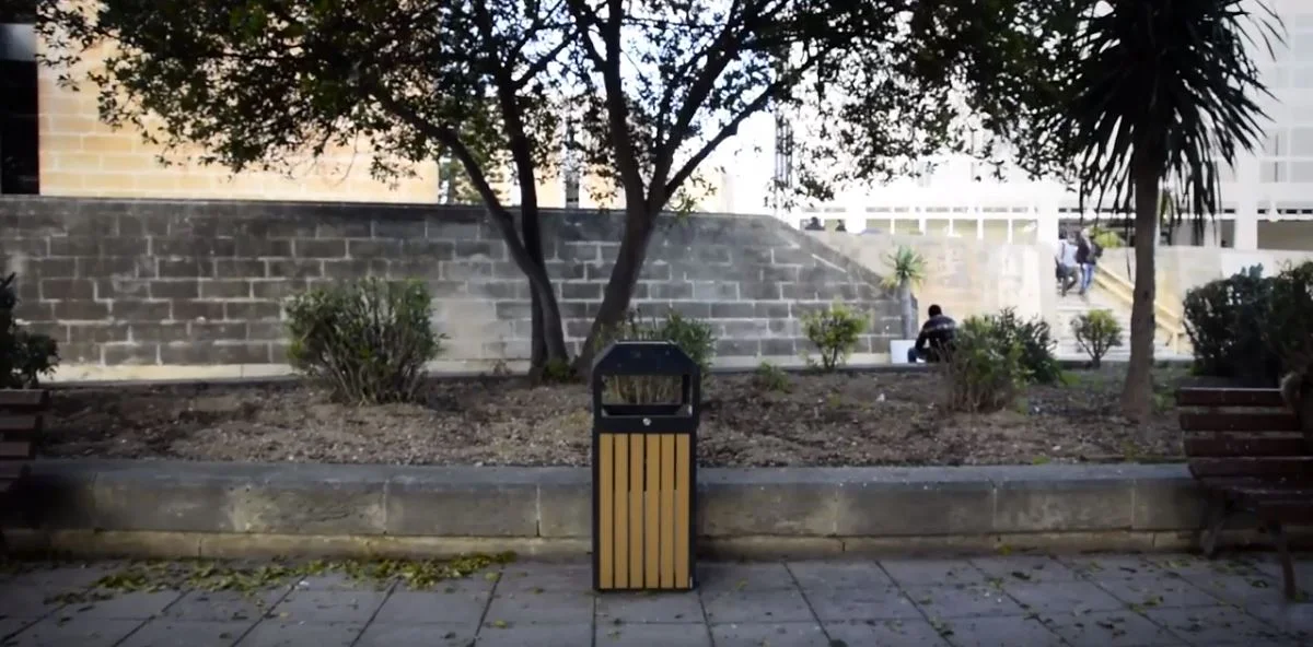Waste bin story (Malta)