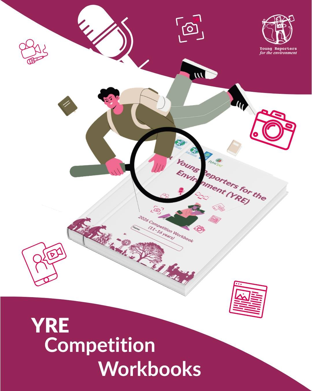 Have you heard about the YRE International Competition? 🎤✍️🌍📸

This global initiative empowers young people to investigate environmental issues, explore real solutions, and report their findings through journalism and creative media.

🌱 2025&ndas