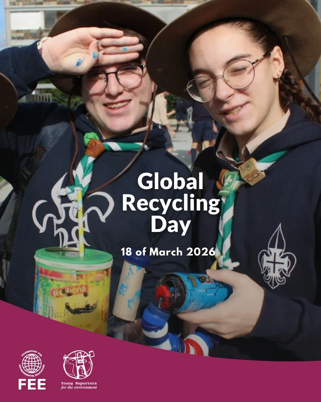 ♻️ Today is Global Recycling Day!

A reminder that small actions can create a big impact. Recycling helps conserve natural resources, reduce waste, and protect our planet for future generations.

🎨 Here&rsquo;s a small and fun activity for today:
Co