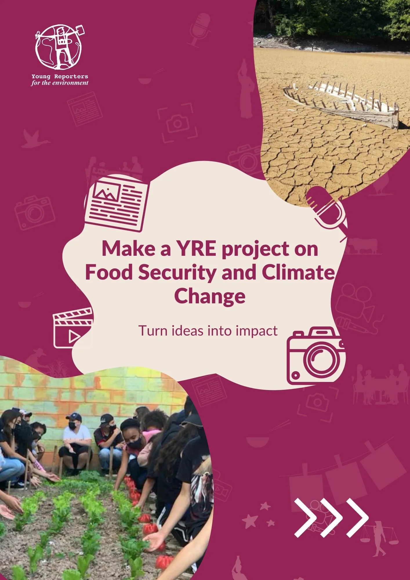 📸🎙️ Food security and climate change are deeply connected, and your voice can help tell that story 

Through Young Reporters for the Environment (YRE), you can explore real issues, investigate your community, and create powerful stories that inspir