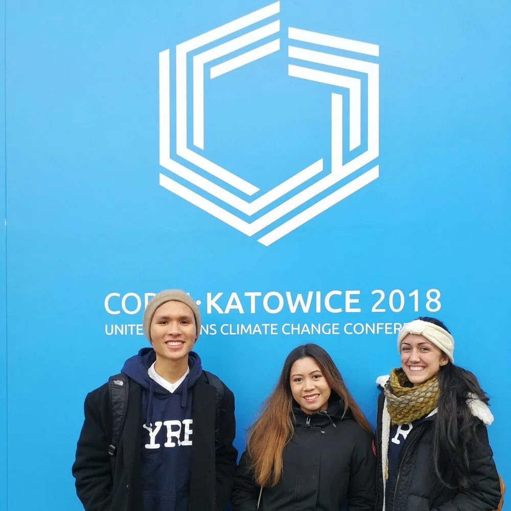 YREs attending, participating and reporting in COP 2018