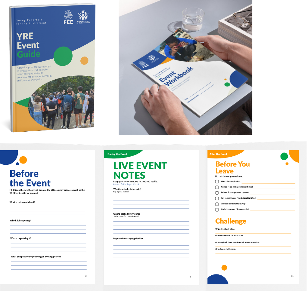 YRE Event guide and workbook