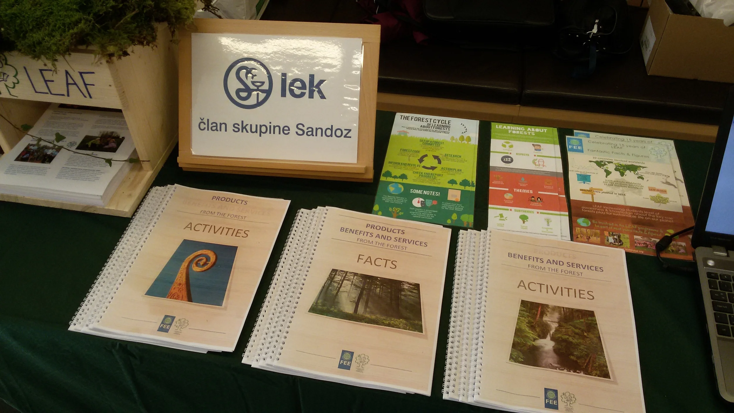 Slovenia launch the Learning about Forests programme September 2015