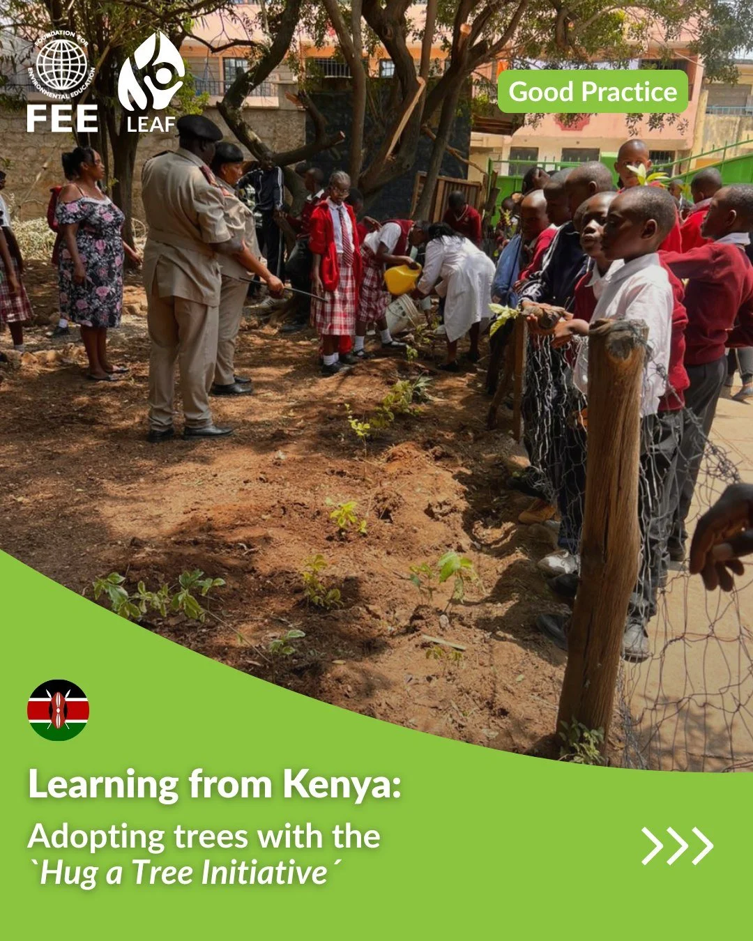🌿 LEAF Good Practices: The Hug A Tree Initiative

At Imara Comprehensive School in Kenya, one of our dedicated LEAF Schools, learners are taking the lead in Environmental Restoration Education. Through the &ldquo;Hug A Tree Initiative,&rdquo; studen