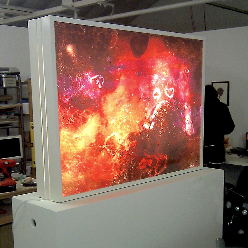 Two way light box &amp; plinth project