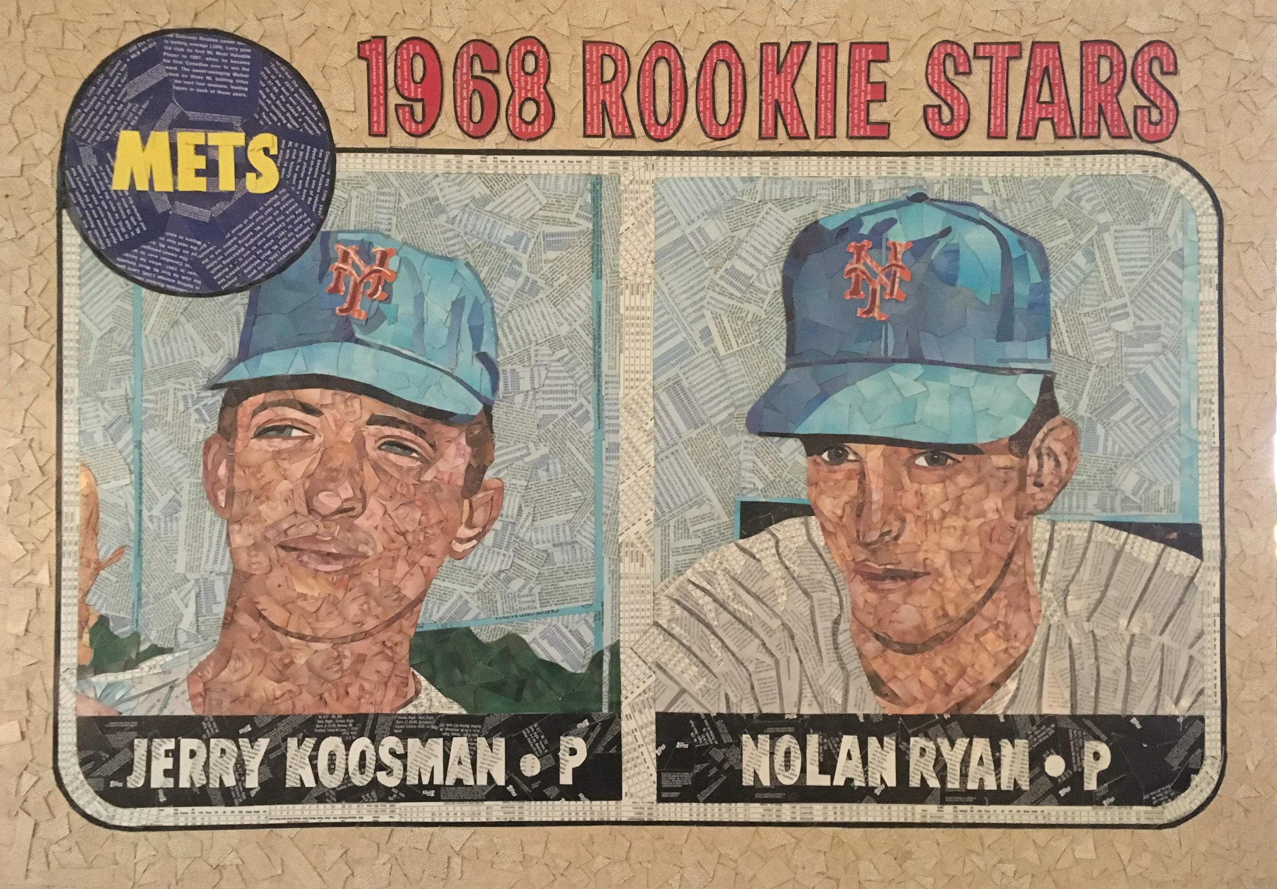 1968 Topps Nolan Ryan Jerry Koosman RC