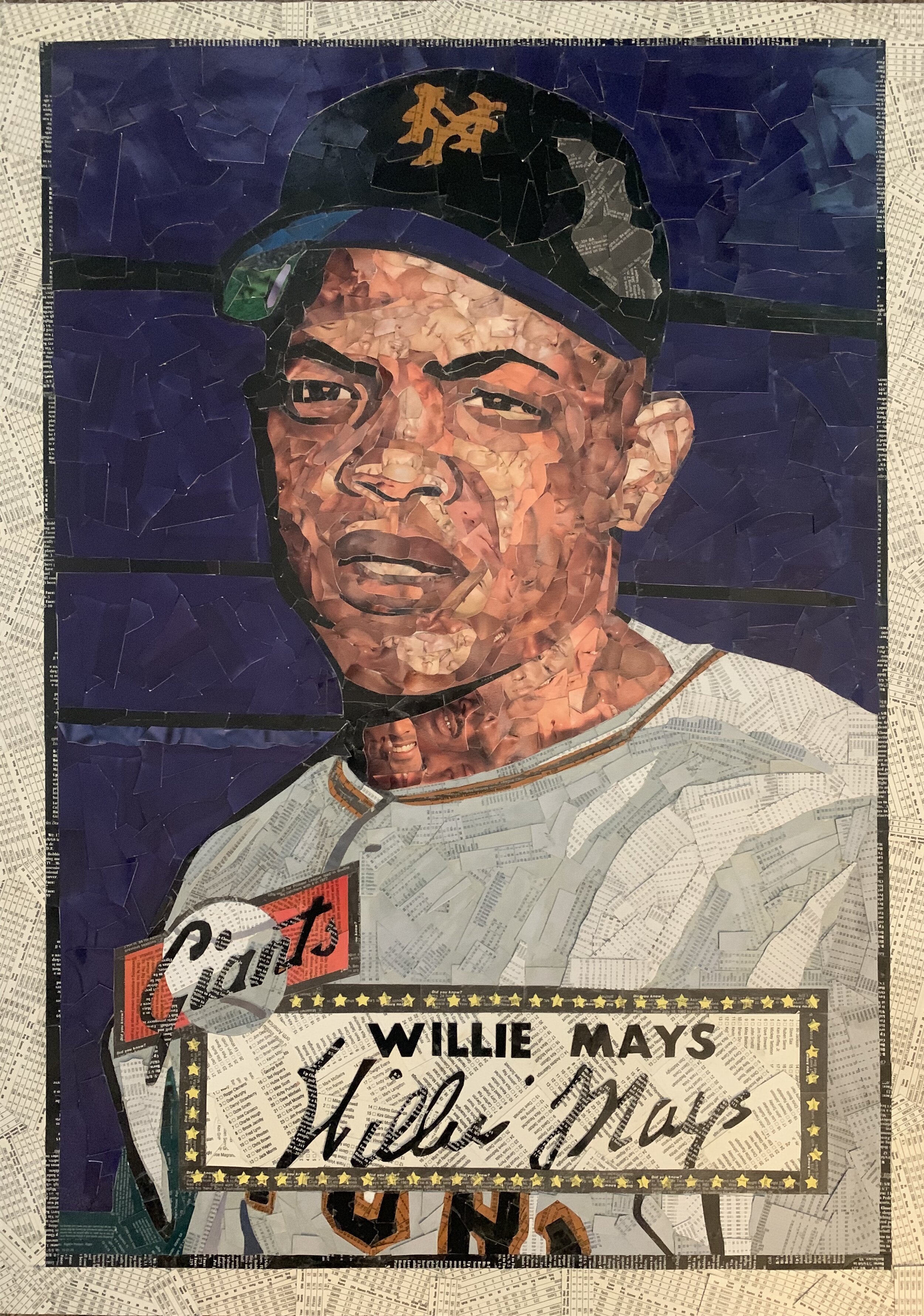 Cut baseball cards; Sold. 