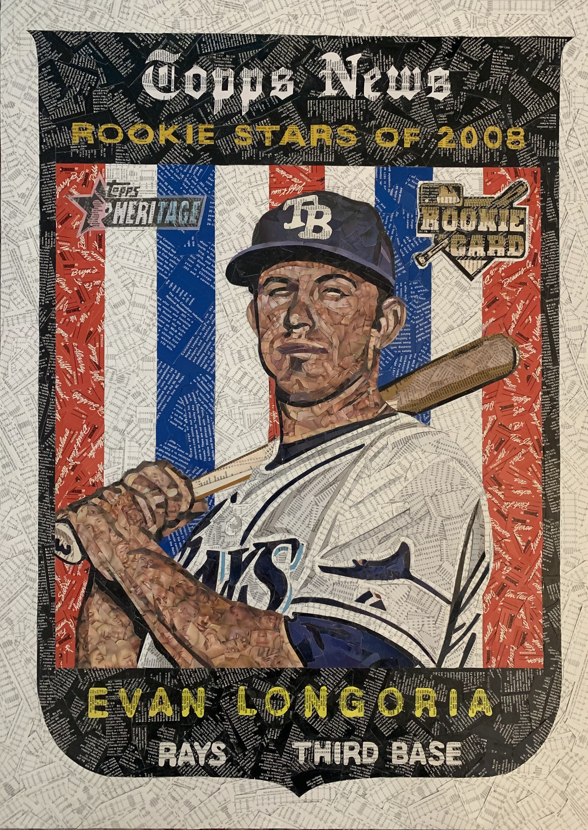 2008 Topps Heritage Evan Longoria