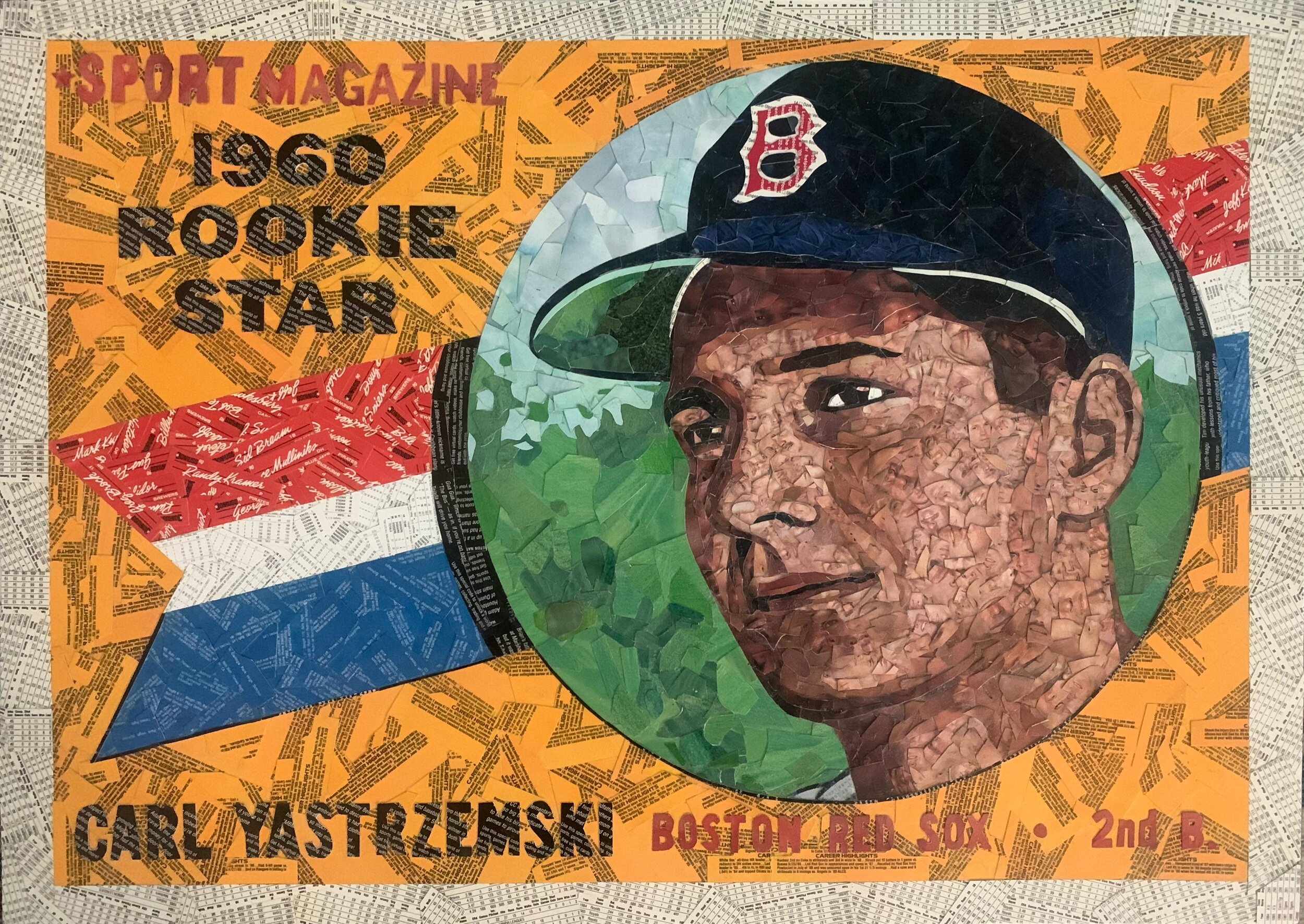 1960 Topps Carl Yastrzemski; Cut baseball cards; Sold.