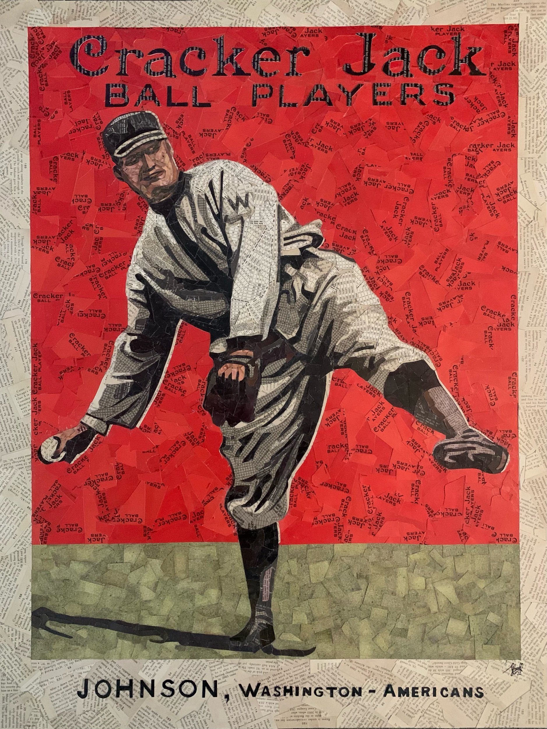 1914/15 Cracker Jack Walter Johnson 