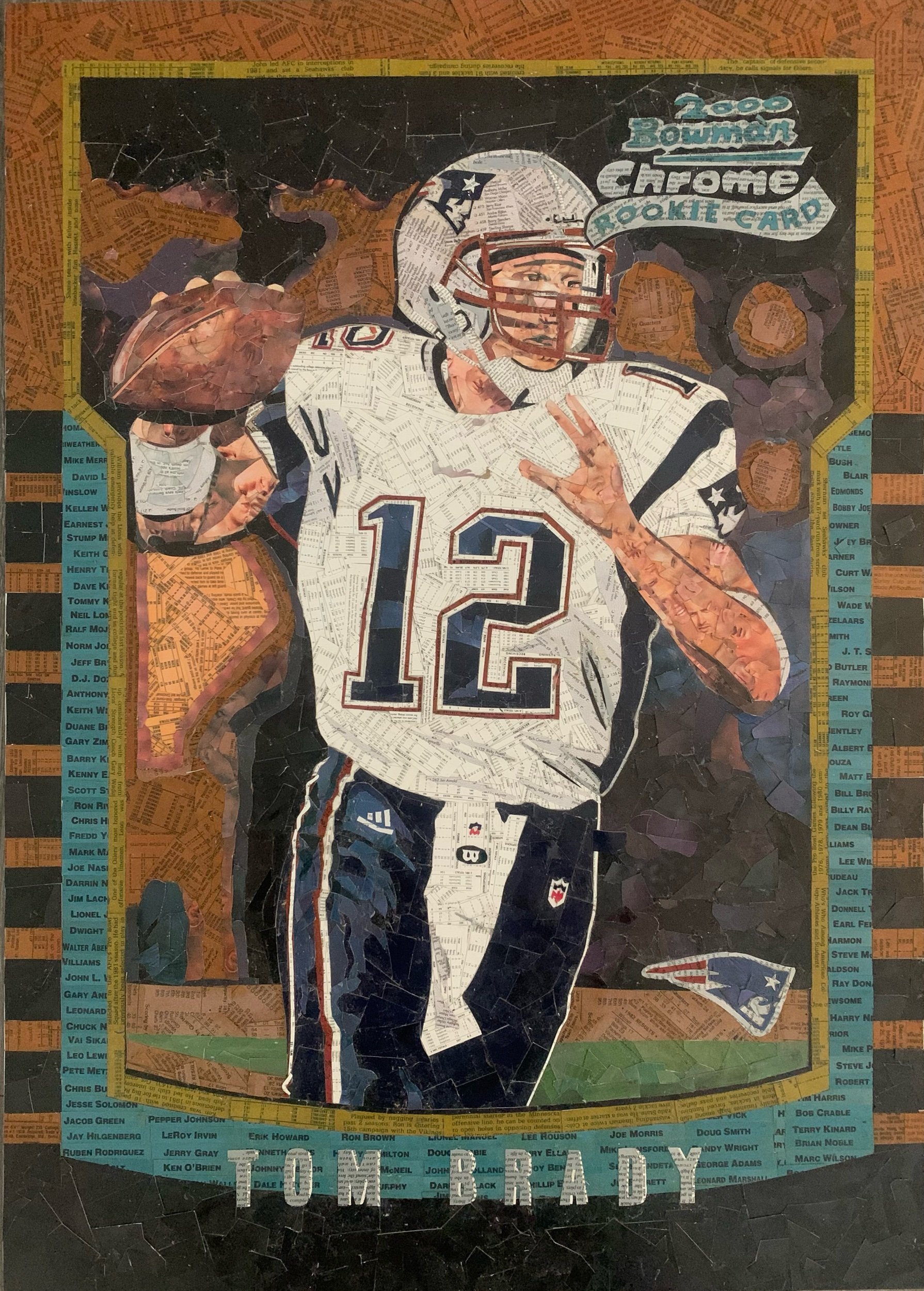 2000 Bowman Chrome Tom Brady