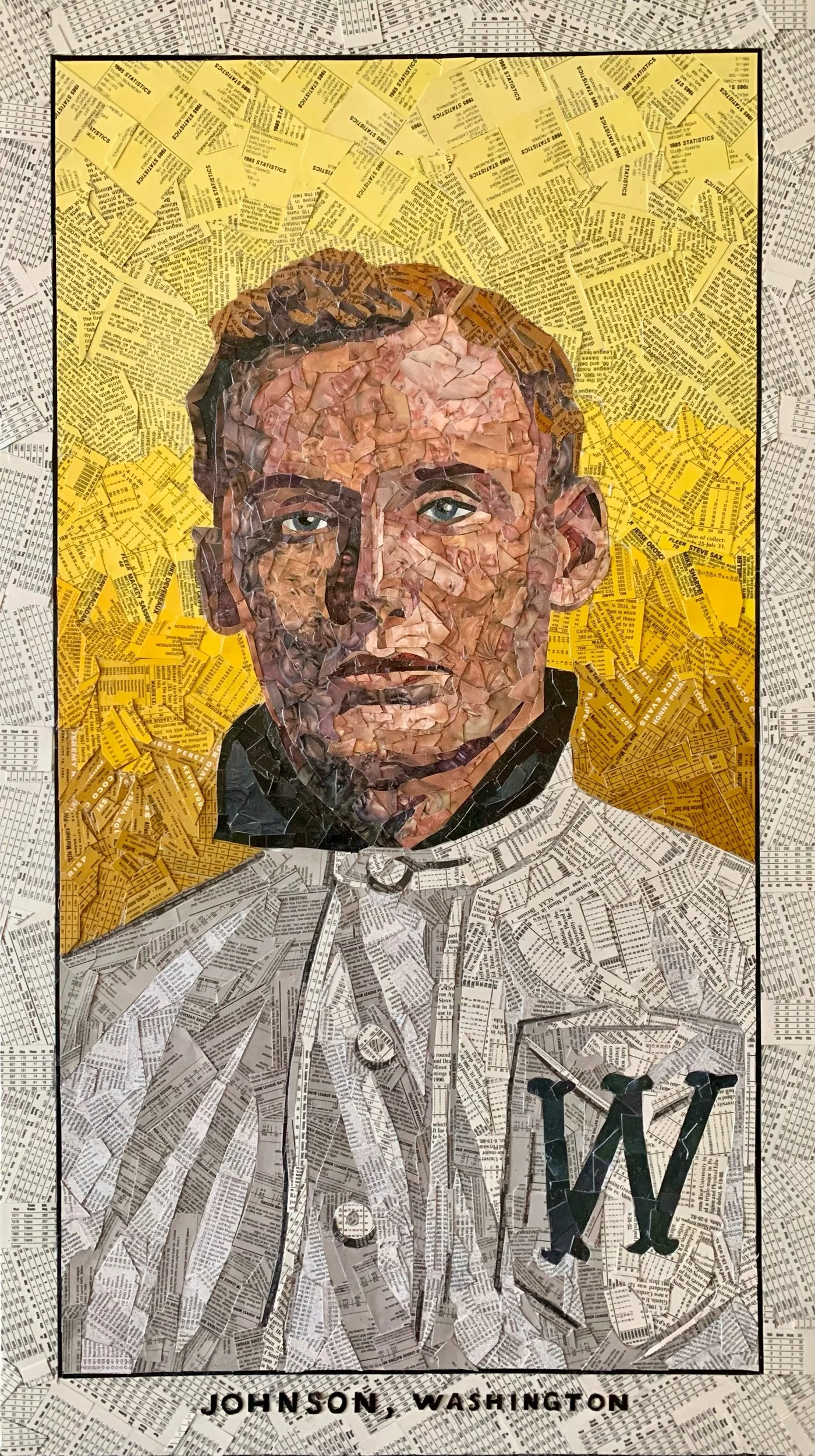 T206 Walter Johnson Portrait