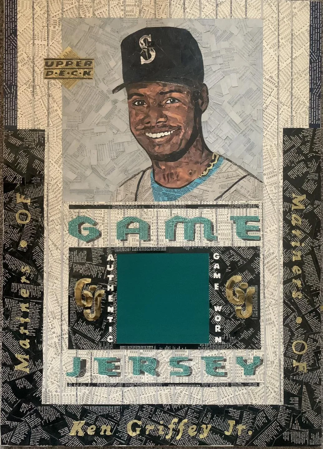 1997 Upper Deck Game Jersey Ken Griffey Jr