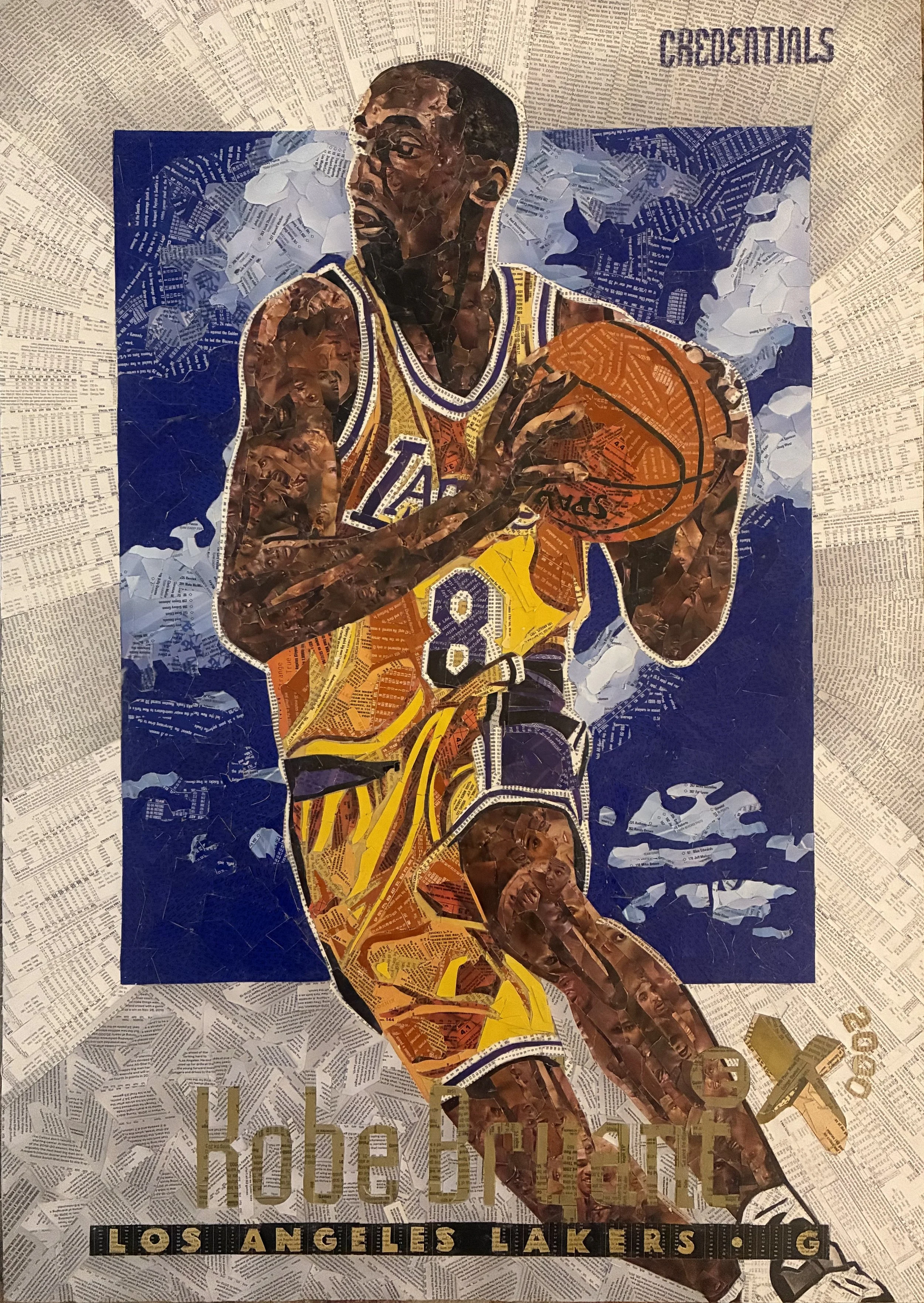 1996 EX-2000 Essential Credentials Kobe Bryant